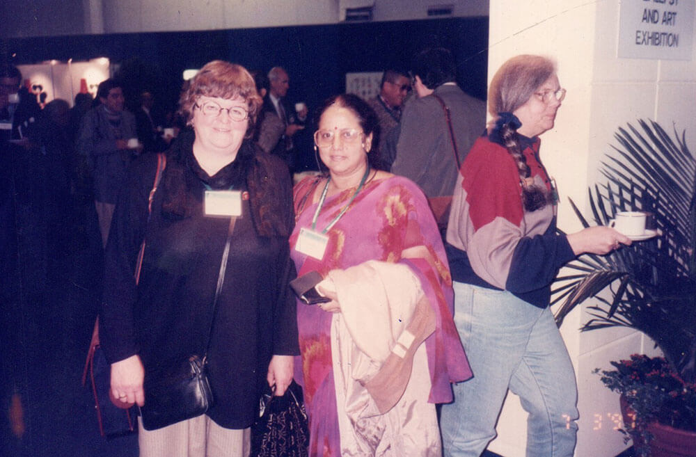 Dr. Prithika Chary With Ms Hanneke de Bor