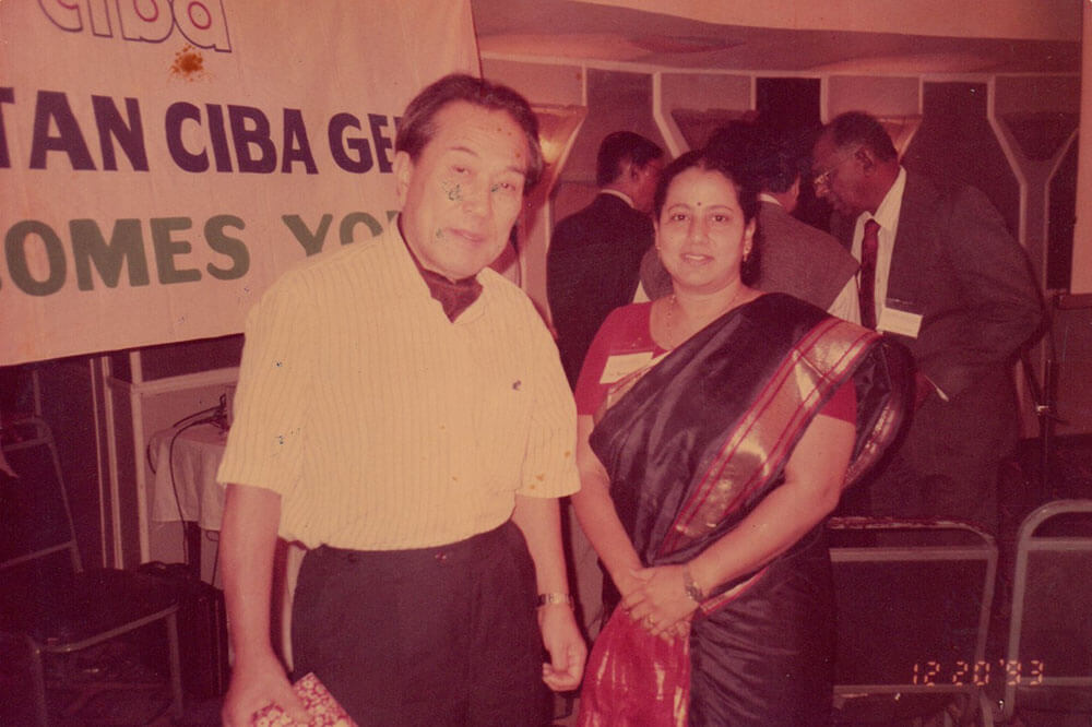 Dr. Prithika Chary With Prof. Juhn Wada